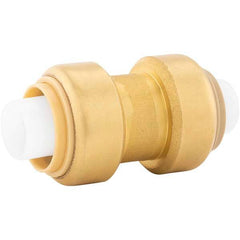 Jones Stephens - Metal Push-To-Connect Tube Fittings Type: Coupling Tube Outside Diameter (Inch): 3/4 - Americas Industrial Supply