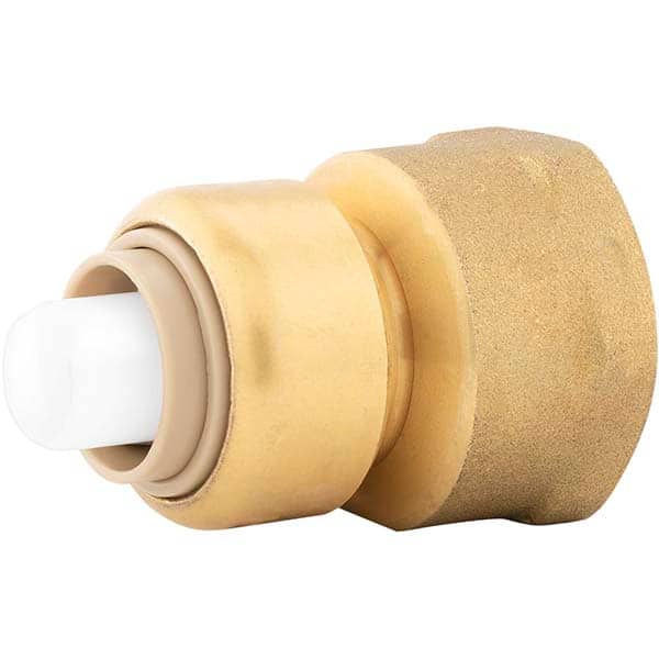 Jones Stephens - Metal Push-To-Connect Tube Fittings Type: Adapter Tube Outside Diameter (Inch): 1/2 - Americas Industrial Supply