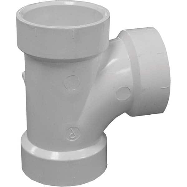 Jones Stephens - Drain, Waste & Vent Pipe Fittings Type: Sanitary Tee Fitting Size: 1-1/4 (Inch) - Americas Industrial Supply