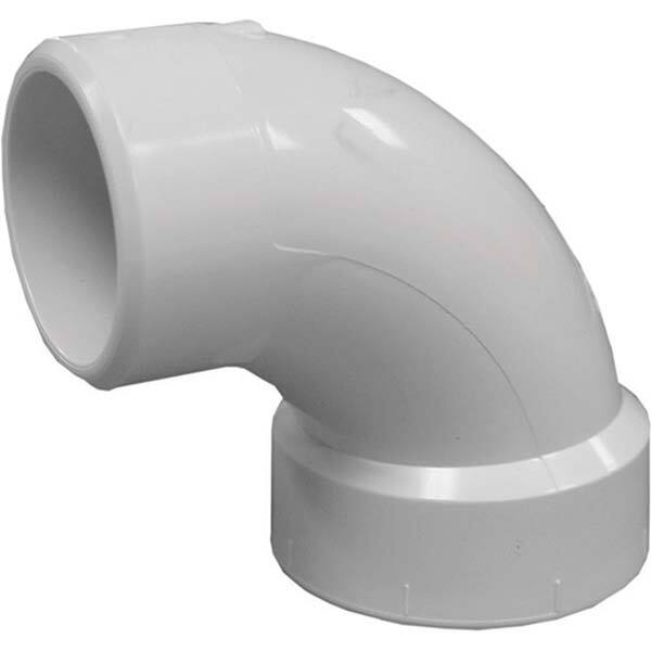 Jones Stephens - Plastic Pipe Fittings Type: Street Elbow Fitting Size: 4 (Inch) - Americas Industrial Supply