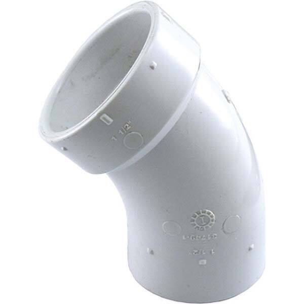 Jones Stephens - Plastic Pipe Fittings Type: Street Elbow Fitting Size: 6 (Inch) - Americas Industrial Supply