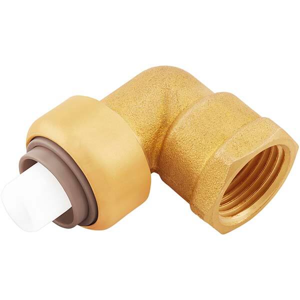 Jones Stephens - Metal Push-To-Connect Tube Fittings Type: Adapter Tube Outside Diameter (Inch): 1/2 - Americas Industrial Supply
