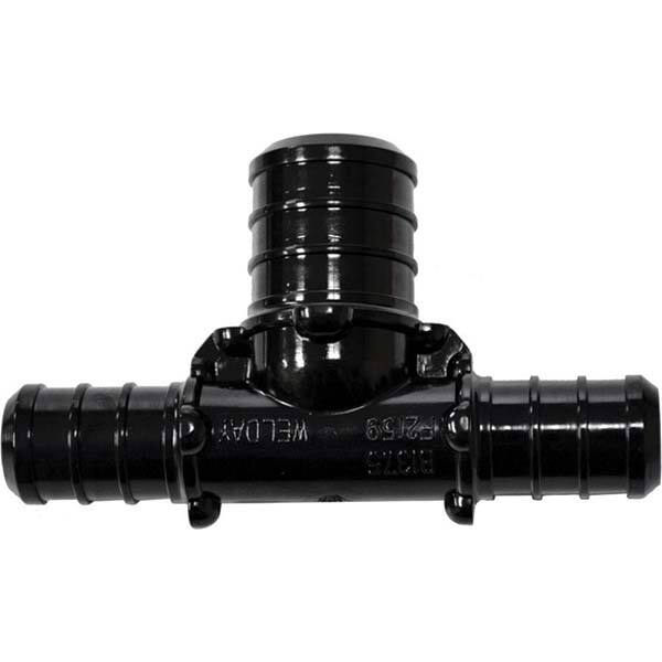 Jones Stephens - Plastic Pipe Fittings Type: Reducing Fitting Size: 1 x 3/4 x 3/4 (Inch) - Americas Industrial Supply