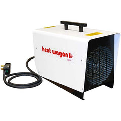 Heat Wagon - Electric Forced Air Heaters Type: Portable Heater Unit Maximum BTU Rating: 30700 - Americas Industrial Supply