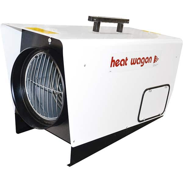 Heat Wagon - Electric Forced Air Heaters Type: Forced Air Blower Maximum BTU Rating: 65000 - Americas Industrial Supply