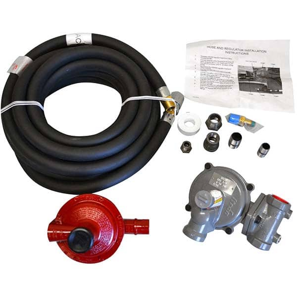 Heat Wagon - Heater Accessories Type: Hose & Regulator For Use With: IX405; S405; DG250; DG400 - Americas Industrial Supply