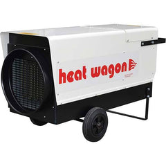 Heat Wagon - Electric Forced Air Heaters Type: Forced Air Blower Maximum BTU Rating: 136500 - Americas Industrial Supply