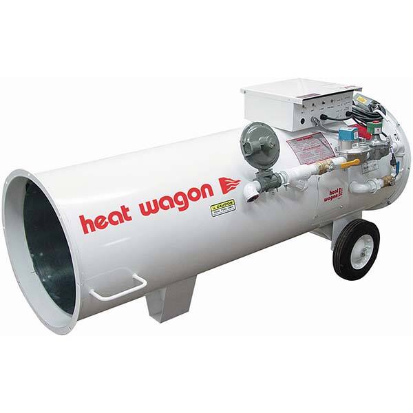 Heat Wagon - Fuel Forced Air Heaters Type: Portable Forced Air Heater Fuel Type: Natural Gas/Propane - Americas Industrial Supply