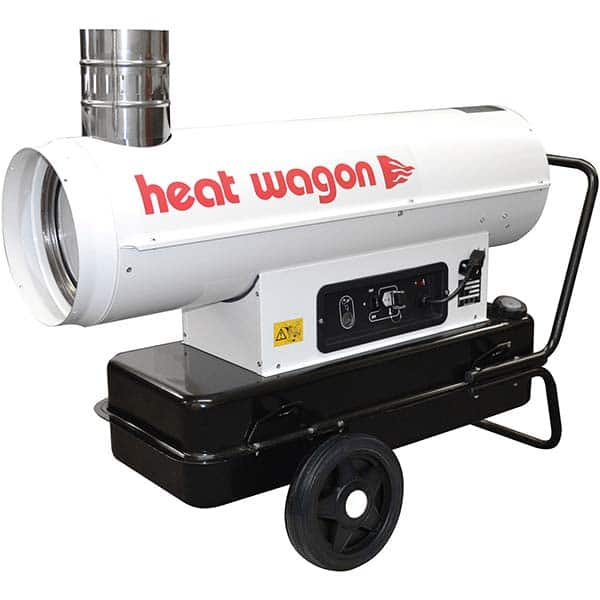 Heat Wagon - Fuel Forced Air Heaters Type: Portable Forced Air Heater Fuel Type: Oil; Gas - Americas Industrial Supply