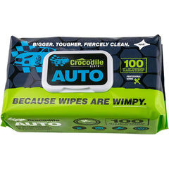 Crocodile Cloth - Wipes Type: General Purpose Style: Pre-Moistened; Flat Fold - Americas Industrial Supply