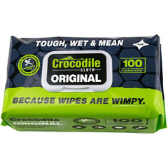 Crocodile Cloth - Wipes Type: General Purpose Style: Pre-Moistened; Flat Fold - Americas Industrial Supply