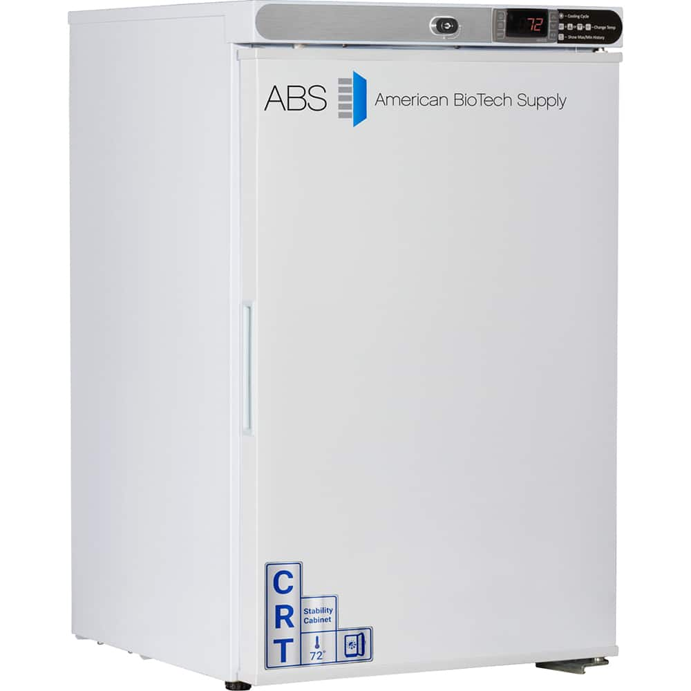 American BioTech Supply - Laboratory Refrigerators and Freezers Type: Controlled Room Temperature Cabinet Volume Capacity: 2.5 Cu. Ft. - Americas Industrial Supply