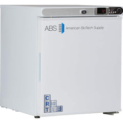 American BioTech Supply - Laboratory Refrigerators and Freezers Type: Controlled Room Temperature Cabinet Volume Capacity: 1 Cu. Ft. - Americas Industrial Supply