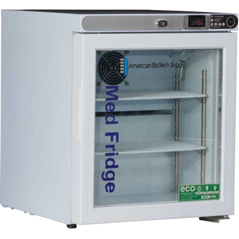 American BioTech Supply - Laboratory Refrigerators and Freezers Type: Pharmacy Refrigerator Volume Capacity: 1 Cu. Ft. - Americas Industrial Supply