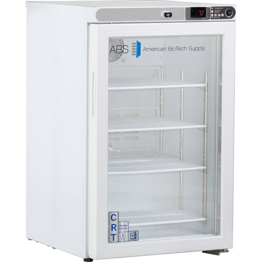 American BioTech Supply - Laboratory Refrigerators and Freezers Type: Controlled Room Temperature Cabinet Volume Capacity: 2.5 Cu. Ft. - Americas Industrial Supply