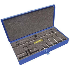 Greenfield Threading - Tap & Die Sets Minimum Tap Thread Size (Inch): 1/4-20 Maximum Tap Thread Size (Inch): 1/2-13 - Americas Industrial Supply