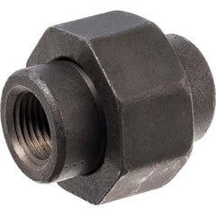 USA Sealing - Black Pipe Fittings Type: Union Fitting Size: 3/8 (Inch) - Americas Industrial Supply