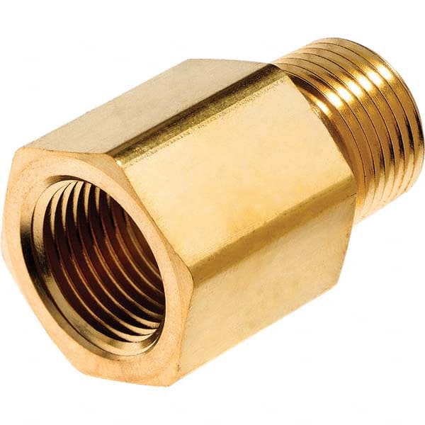 USA Sealing - 3/8" Brass Pipe Adapter - Americas Industrial Supply