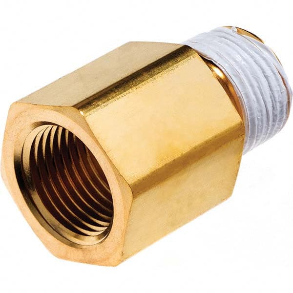 USA Sealing - 1/2" Brass Pipe Adapter - Americas Industrial Supply