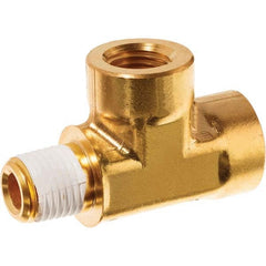 USA Sealing - 3/4" Brass Pipe Run Tee - Americas Industrial Supply