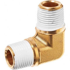 USA Sealing - 1/2" Brass Pipe 90° Male Elbow - Americas Industrial Supply
