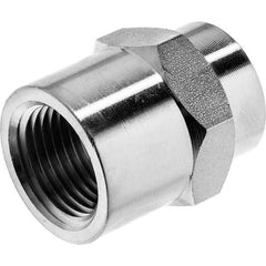 USA Sealing - 3/4 x 1/4" Galvanized Steel Pipe Reducing Hex Coupling - Americas Industrial Supply