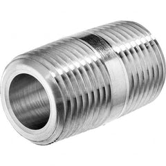 USA Sealing - 1/2" Galvanized Steel Pipe Close Nipple - Americas Industrial Supply