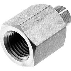 USA Sealing - 1/2 x 3/8" Galvanized Steel Pipe Reducing Adapter - Americas Industrial Supply