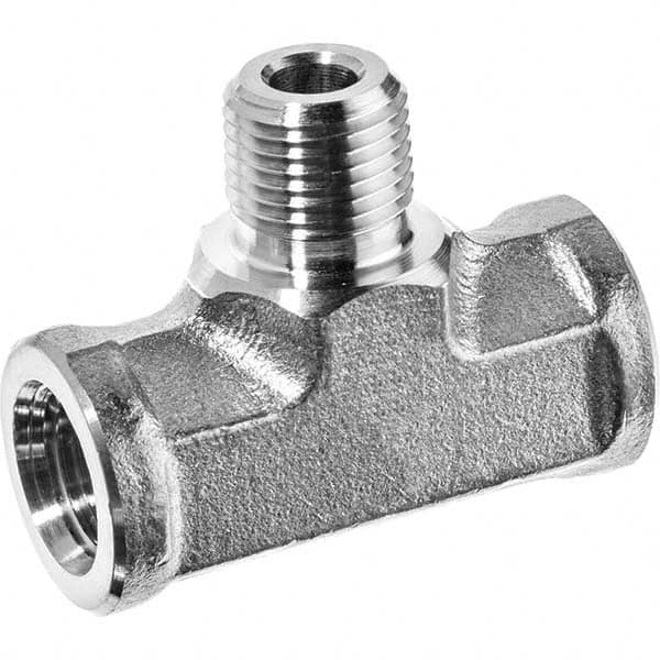 USA Sealing - 1/2" Galvanized Steel Pipe Branch Tee - Americas Industrial Supply