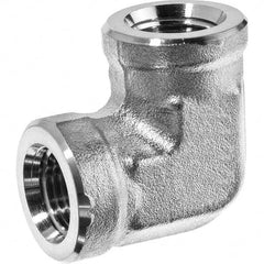 USA Sealing - 3/8" Galvanized Steel Pipe 91° Elbow - Americas Industrial Supply