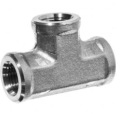 USA Sealing - 3/8" 316 Stainless Steel Pipe Female Tee - Americas Industrial Supply