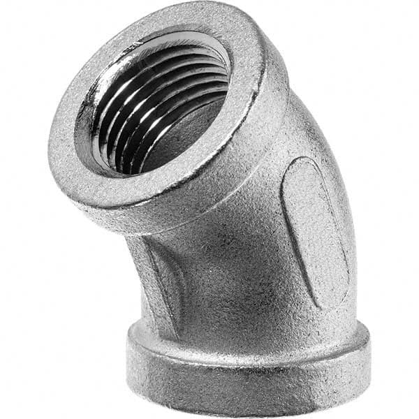 USA Sealing - 3/4" 316 Stainless Steel Pipe 45° Elbow - Americas Industrial Supply