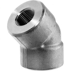 USA Sealing - 1/2" 316 Stainless Steel Pipe 45° Elbow - Americas Industrial Supply