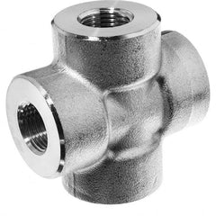 USA Sealing - 1" 316 Stainless Steel Pipe Cross - Americas Industrial Supply