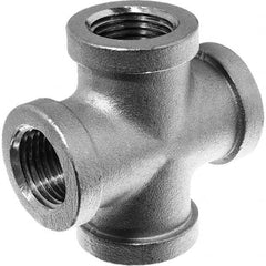 USA Sealing - 1-1/2" 304 Stainless Steel Pipe Cross - Americas Industrial Supply