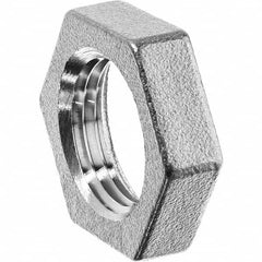 USA Sealing - 1-1/2" 316 Stainless Steel Pipe Locknut - Americas Industrial Supply