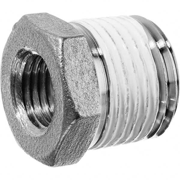 USA Sealing - 2 x 1-1/2" 304 Stainless Steel Pipe Hex Bushing - Americas Industrial Supply