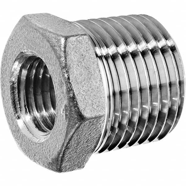 USA Sealing - 1 x 3/4" 304 Stainless Steel Pipe Hex Bushing - Americas Industrial Supply
