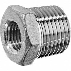 USA Sealing - 2 x 1" 316 Stainless Steel Pipe Hex Bushing - Americas Industrial Supply