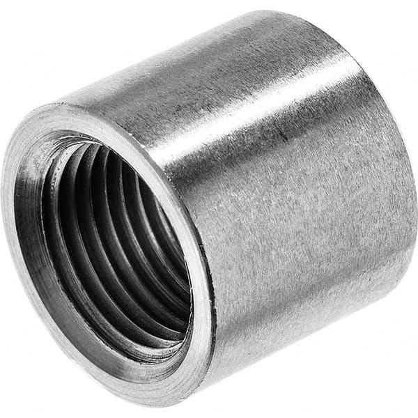 USA Sealing - 3/4" 304 Stainless Steel Pipe Half Coupling - Americas Industrial Supply