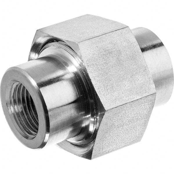 USA Sealing - 1/2" 316 Stainless Steel Pipe Union - Americas Industrial Supply