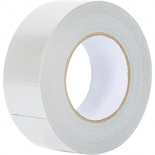 Value Collection - 60 Yd x 2" x 8.7 mil White Polyethylene Cloth Duct Tape - Americas Industrial Supply