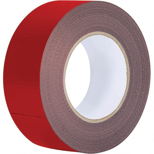 Value Collection - 60 Yd x 2" x 8.7 mil Red Polyethylene Cloth Duct Tape - Americas Industrial Supply