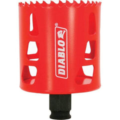 Freud - 2-1/2" Diam, 2-3/8" Cutting Depth, Hole Saw - Bi-Metal Saw, Toothed Edge - Americas Industrial Supply