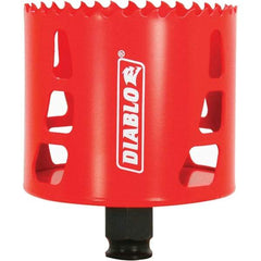 Freud - 3" Diam, 2-3/8" Cutting Depth, Hole Saw - Bi-Metal Saw, Toothed Edge - Americas Industrial Supply