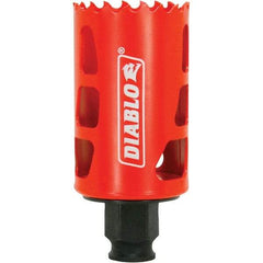 Freud - 1-5/8" Diam, 2-3/8" Cutting Depth, Hole Saw - Bi-Metal Saw, Toothed Edge - Americas Industrial Supply