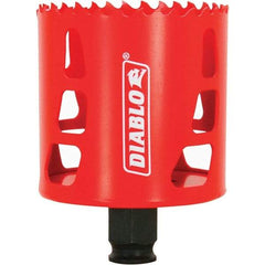 Freud - 2-5/8" Diam, 2-3/8" Cutting Depth, Hole Saw - Bi-Metal Saw, Toothed Edge - Americas Industrial Supply