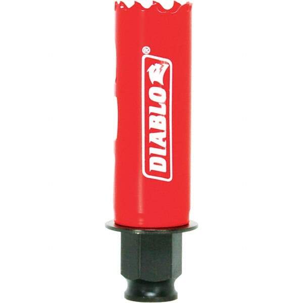 Freud - 1" Diam, 2-3/8" Cutting Depth, Hole Saw - Bi-Metal Saw, Toothed Edge - Americas Industrial Supply