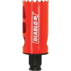 Freud - 1-3/8" Diam, 2-3/8" Cutting Depth, Hole Saw - Bi-Metal Saw, Toothed Edge - Americas Industrial Supply