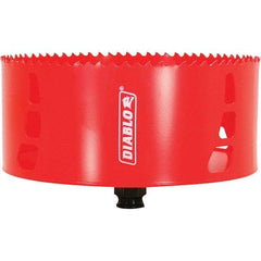 Freud - 6" Diam, 2-3/8" Cutting Depth, Hole Saw - Carbide-Tipped Saw, Toothed Edge - Americas Industrial Supply